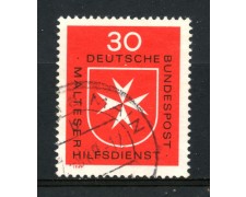 1969 - GERMANIA FEDERALE - 30p. ORDINE DI MALTA - USATO - LOTTO/30965U 1969 - GERMANIA FEDERALE - 30p. ORDINE DI MALTA - USATO - LOTTO/30965U