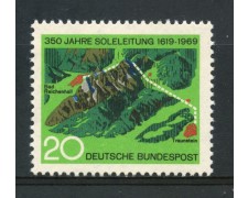 1969 - GERMANIA FEDERALE - 20p. CONDOTTO D'ACQUA SALATA - NUOVO - LOTTO/30968 1969 - GERMANIA FEDERALE - 20p. CONDOTTO D'ACQUA SALATA - NUOVO - LOTTO/30968