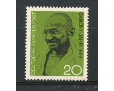 1969 - GERMANIA FEDERALE - 20p. MAHATMA GANDHI - NUOVO - LOTTO/30971 1969 - GERMANIA FEDERALE - 20p. MAHATMA GANDHI - NUOVO - LOTTO/30971