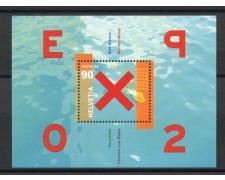 2002 - SVIZZERA - EXPO INTERNAZIONALE - FOGLIETTO NUOVO - LOTTO/37366 2002 - SVIZZERA - EXPO INTERNAZIONALE - FOGLIETTO NUOVO - LOTTO/37366