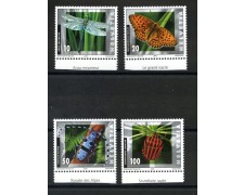 2002 - SVIZZERA - INSETTI 4v. - NUOVI - LOTTO/37371 2002 - SVIZZERA - INSETTI 4v. - NUOVI - LOTTO/37371