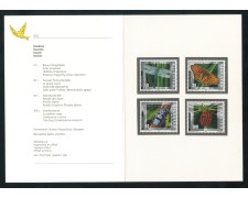 2002 - SVIZZERA - INSETTI 4v. - NUOVI - FOLDER - LOTTO/37371F 2002 - SVIZZERA - INSETTI 4v. - NUOVI - FOLDER - LOTTO/37371F