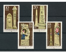 1984 - GERMANIA DDR - COLONNE DEL SERVIZIO POSTALE 4v. - NUOVI - LOTTO/36617 1984 - GERMANIA DDR - COLONNE DEL SERVIZIO POSTALE 4v. - NUOVI - LOTTO/36617