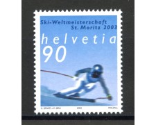 2002 - SVIZZERA - SCI ALPINO - NUOVO - LOTTO/37377 2002 - SVIZZERA - SCI ALPINO - NUOVO - LOTTO/37377