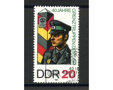 1986 - GERMANIA DDR - GUARDIA DI FRONTIERA - USATO - LOTTO/36652 1986 - GERMANIA DDR - GUARDIA DI FRONTIERA - USATO - LOTTO/36652