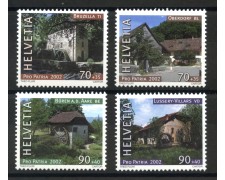 2002 - SVIZZERA - PRO PATRIA 4v. - NUOVI - LOTTO/37367 2002 - SVIZZERA - PRO PATRIA 4v. - NUOVI - LOTTO/37367