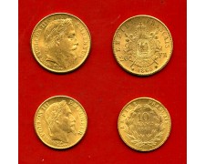 1867/1868 - FRANCIA - 10 e 20 FRANCHI NAPOLEONE COPIE - LOTTO/M31000 1867/1868 - FRANCIA - 10 e 20 FRANCHI NAPOLEONE COPIE - LOTTO/M31000