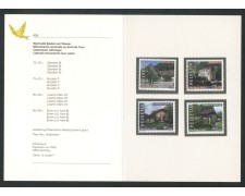 2002 - SVIZZERA - PRO PATRIA 4v. - NUOVI - FOLDER - LOTTO/37367F 2002 - SVIZZERA - PRO PATRIA 4v. - NUOVI - FOLDER - LOTTO/37367F
