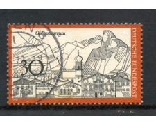 1970 - GERMANIA FEDERALE - 30p. VEDUTA DI OBERAMMERGAU - USATO - LOTTO/30978U 1970 - GERMANIA FEDERALE - 30p. VEDUTA DI OBERAMMERGAU - USATO - LOTTO/30978U