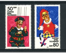 1984 - GERMANIA DDR - TEATRO DI MARIONETTE 2v. - NUOVI - LOTTO/36621 1984 - GERMANIA DDR - TEATRO DI MARIONETTE 2v. - NUOVI - LOTTO/36621