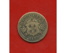 1850 - SVIZZERA - 20 RAPPEN - LOTTO/M31014 1850 - SVIZZERA - 20 RAPPEN - LOTTO/M31014