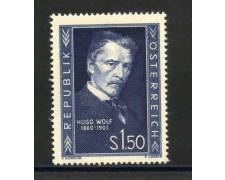 1953 - AUSTRIA - UGO WOLF - NUOVO - LOTTO/34097