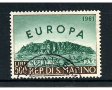 1961 - SAN MARINO - EUROPA 1v. USATO - LOTTO/36704