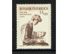 1955 - AUSTRIA - GIORNATA DEL FRANCOBOLLO - NUOVO - LOTTO/34112