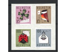 2018 - SVIZZERA - LOTTO/42129 - FRANCOBOLLI PER SALUTI - 4v. - NUOVI 2018 - SVIZZERA - LOTTO/42129 - FRANCOBOLLI PER SALUTI - 4v. - NUOVI