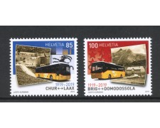 2019 - SVIZZERA - LOTTO/42141 - AUTOPOSTALE 2v. - NUOVI 2019 - SVIZZERA - LOTTO/42141 - AUTOPOSTALE 2v. - NUOVI