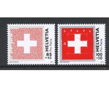 2019 - SVIZZERA - LOTTO/42144 - PRO PATRIA 2v. - NUOVI 2019 - SVIZZERA - LOTTO/42144 - PRO PATRIA 2v. - NUOVI