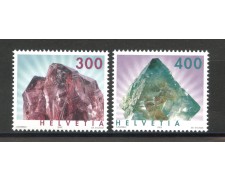 2003 - SVIZZERA - MINERALI 2v. - NUOVI - LOTTO/37406 2003 - SVIZZERA - MINERALI 2v. - NUOVI - LOTTO/37406