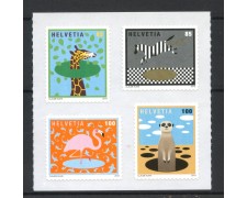 2019 - SVIZZERA - LOTTO/42152 - FAUNA  4v. - NUOVI