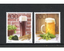 2019 - SVIZZERA - LOTTO/42155 - LA BIRRA 2v. - NUOVI
