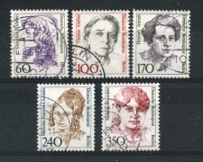 1988 - BERLINO - DONNE CELEBRI 5v. USATI - LOTTO/15745U 1988 - BERLINO - DONNE CELEBRI 5v. USATI - LOTTO/15745U