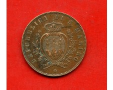 1869 - SAN MARINO - 5 CENTESIMI STEMMA - LOTTO/M31025 1869 - SAN MARINO - 5 CENTESIMI STEMMA - LOTTO/M31025