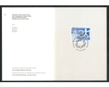 2004 - SVIZZERA - OLIMPIADI DI ATENE - USATO FDC - FOLDER - LOTTO/37426FU 2004 - SVIZZERA - OLIMPIADI DI ATENE - USATO FDC - FOLDER - LOTTO/37426FU