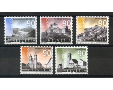 2003 - SVIZZERA - UNESCO 5v. - NUOVI - LOTTO/37407 2003 - SVIZZERA - UNESCO 5v. - NUOVI - LOTTO/37407