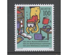 2020 - SVIZZERA - LOTTO/42176 - 125° DELLA BIBLIOTECA - NUOVO
