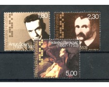 2003 - CROAZIA - CROATI CELEBRI 3v. - NUOVI - LOTTO/32951
