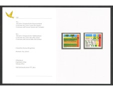 1997 - SVIZZERA - LOTTO/43504F - UNIONE CITTA' SVIZZERE 2v. - NUOVI - FOLDER 1997 - SVIZZERA - LOTTO/43504F - UNIONE CITTA' SVIZZERE 2v. - NUOVI - FOLDER