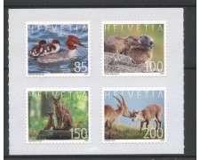 2020 - SVIZZERA - LOTTO/42183 - FAUNA 4v - NUOVI