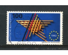 1992 - LOTTO/19039U - GERMANIA - MERCATO UNICO - USATO 1992 - LOTTO/19039U - GERMANIA - MERCATO UNICO - USATO