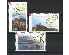 2005 - CROAZIA - TORRI E FORTEZZE 3v. - NUOVI - LOTTO/33003