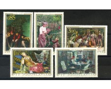 1967 - JUGOSLAVIA - DIPINTI  5v. - LOTTO/34744