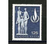 1968 - JUGOSLAVIA - DIRITTI DELL'UOMO - LOTTO/34757