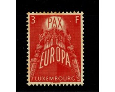 1957 - LUSSEMBURGO - LOTTO/43074 - 3 FRANCHI EUROPA - NUOVO 1957 - LUSSEMBURGO - LOTTO/43074 - 3 FRANCHI EUROPA - NUOVO