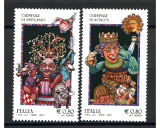 2015 - REPUBBLICA - CARNEVALE  2v. - NUOVI - LOTTO/36882
