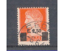 1945 - LOTTO/LUO523U - LUOGOTENENZA - 2,50L. SU 1,75L. USATO 1945 - LOTTO/LUO523U - LUOGOTENENZA - 2,50L. SU 1,75L. USATO