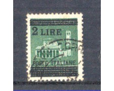 1945 - LOTTO/LUO525U - LUOGOTENENZA - 2 L. SU 25c. - USATO 1945 - LOTTO/LUO525U - LUOGOTENENZA - 2 L. SU 25c. - USATO