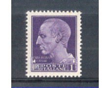 1945 - LOTTO/LUO528N - LUOGOTENENZA - 1 L. VIOLETTO - NUOVO 1945 - LOTTO/LUO528N - LUOGOTENENZA - 1 L. VIOLETTO - NUOVO
