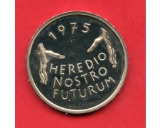 1975 - SVIZZERA - 5 FRANCHI HEREDIO NOSTR FUTURUM - LOTTO/M32364 1975 - SVIZZERA - 5 FRANCHI HEREDIO NOSTR FUTURUM - LOTTO/M32364