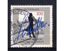 1995 - GERMANIA FEDERALE - 100p. SCHILLERGESELLSCHAFT - USATO 1995 - GERMANIA FEDERALE - 100p. SCHILLERGESELLSCHAFT - USATO