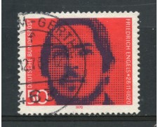 1970 - GERMANIA - FRIEDRICH ENGELS - USATO - LOTTO/31040U 1970 - GERMANIA - FRIEDRICH ENGELS - USATO - LOTTO/31040U