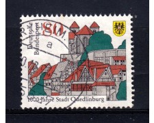 1994 - LOTTO/19104U - GERMANIA - CITTA' DI QUEDLINBURG - USATO 1994 - LOTTO/19104U - GERMANIA - CITTA' DI QUEDLINBURG - USATO