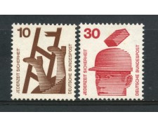 1972 - GERMANIA - PREVENZIONE INFORTUNI 2v. - NUOVI - LOTTO/31055 1972 - GERMANIA - PREVENZIONE INFORTUNI 2v. - NUOVI - LOTTO/31055