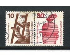 1972 - GERMANIA - PREVENZIONE INFORTUNI 2v. - USATI - COPPIA DA LIBRETTO - LOTTO/31055L 1972 - GERMANIA - PREVENZIONE INFORTUNI 2v. - USATI - COPPIA DA LIBRETTO - LOTTO/31055L
