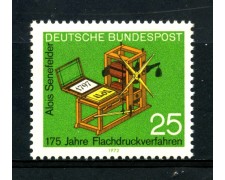 1972 - GERMANIA - 25p. INVENZIONE DELLA STAMPA - NUOVO - LOTTO/31056 1972 - GERMANIA - 25p. INVENZIONE DELLA STAMPA - NUOVO - LOTTO/31056