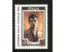 1990 - LOTTO/6952 - REPUBBLICA - GIORNATA FILATELIA - NUOVO 1990 - LOTTO/6952 - REPUBBLICA - GIORNATA FILATELIA - NUOVO