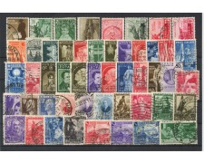 REGNO - LOTTO/48537 - COLLEZIONE DI 100 FRANCOBOLLI COMMEMORATIVI USATI DIFFERENTI REGNO - LOTTO/48537 - COLLEZIONE DI 100 FRANCOBOLLI COMMEMORATIVI USATI DIFFERENTI